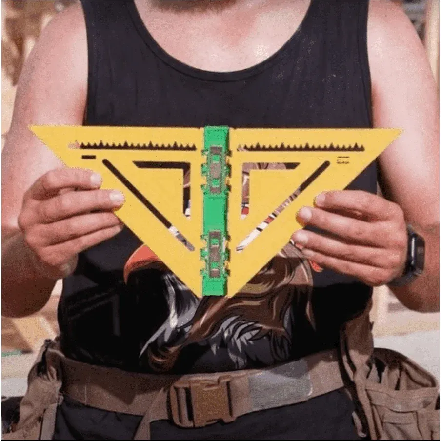 Rapid Rafter Double Sided 7 Inch Rafter Square - Image 6